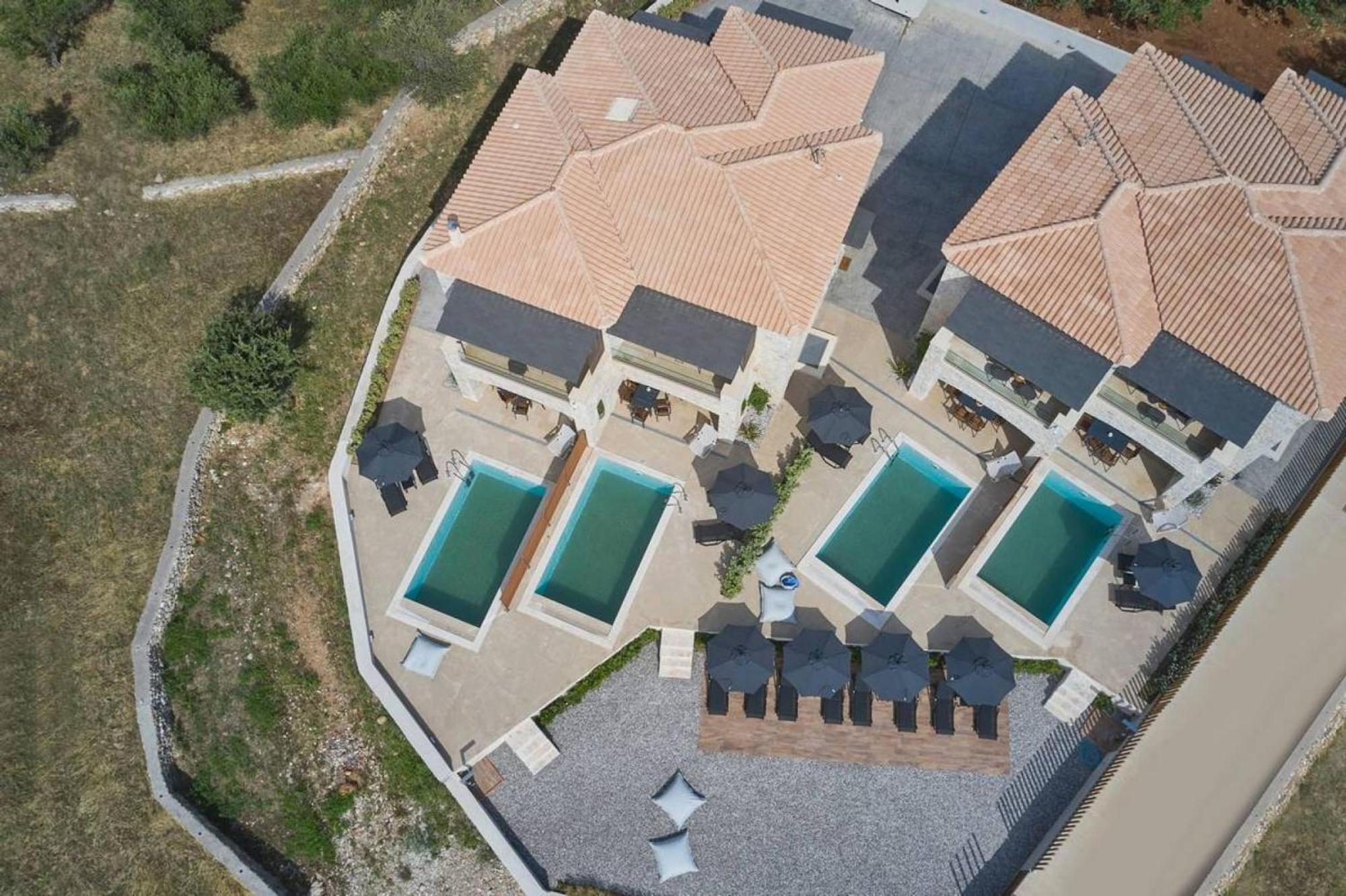 Beachfront Alassa Villas With Private Pools Kotronion  Exterior foto