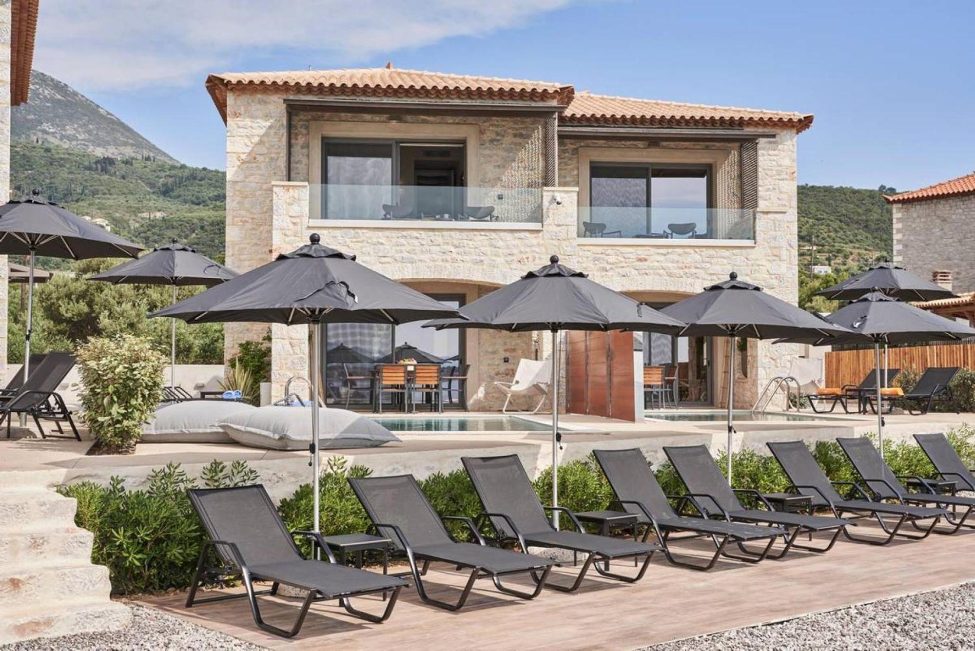 Beachfront Alassa Villas With Private Pools Kotronion  Exterior foto
